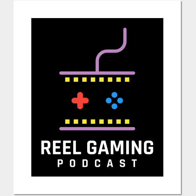 Reel Gaming Podcast (logo 2) Wall Art by Reel Gaming Podcast